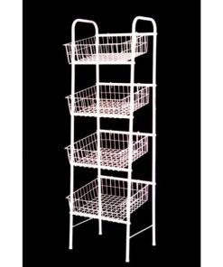 Exhibidor de Alambre 4 Canastos D4