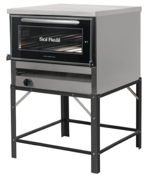 Horno SOL REAL 6 M Ac. Inox. Puerta de vidrio – Pronto Equipamientos