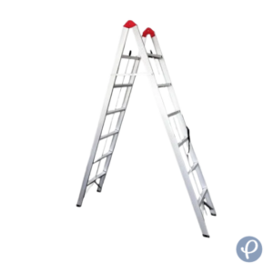 Escalera aluminio 6 escalones KLD sistema fast track 1933