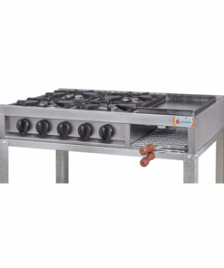 Alternative view of Anafe DANDA Múltiple 4 Hornallas y Plancha  Con Base 508A