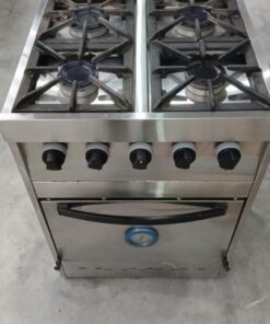 Cocina Multigas DANDA 4 Hornallas Acero Inox  C600 / Usado