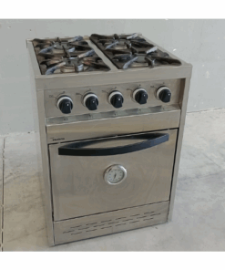 Cocina Modena Multigas DANDA 4 Hornallas Acero Inox C600M / Usado 1