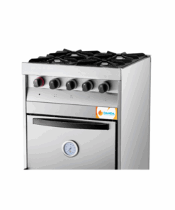 Alternative view of Cocina Multigas DANDA 4 Hornallas Acero Inox  C600