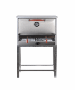 Horno pizzero DANDA 905C 6 moldes con carlitera cincalum