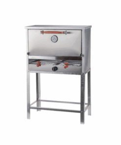 Alternative view of Horno pizzero DANDA 905C 6 moldes con carlitera cincalum