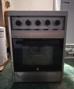 Cocina DANDA Modena 4 hornallas Acero Inoxidable Puerta de Vidrio C600MV / Usado