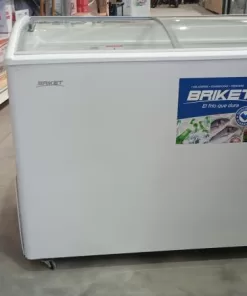 Freezer BRIKET tapa de vidrio curva 335L fr3300tvi / Usado