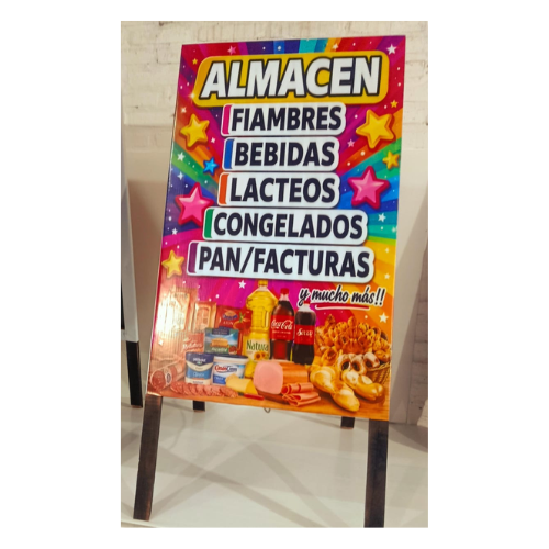 Alternative view of Cartel doble faz CARTELES YA Almacén