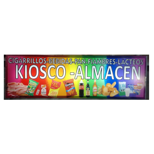 Cartel luminoso 130 x 40 / Usado