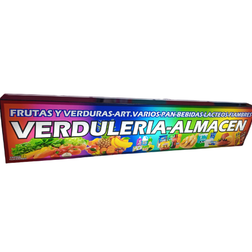 Alternative view of Cartel luminoso Personalizado CARTELES YA 200 x 40